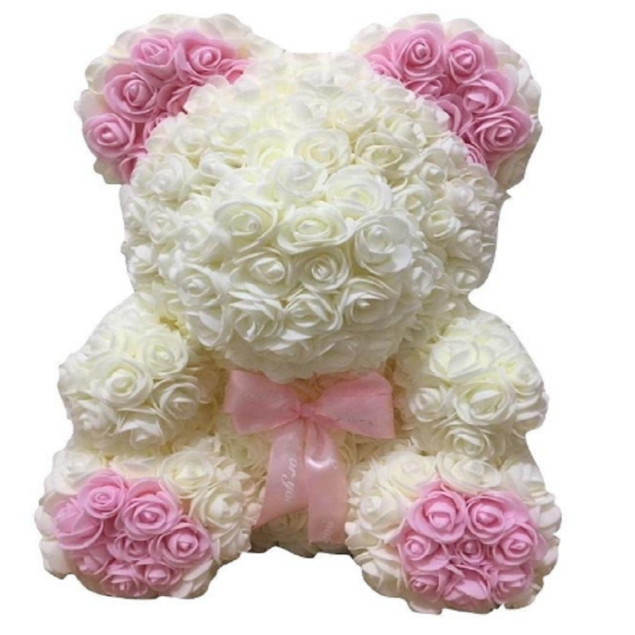 PINK AND WHITE BEAR
